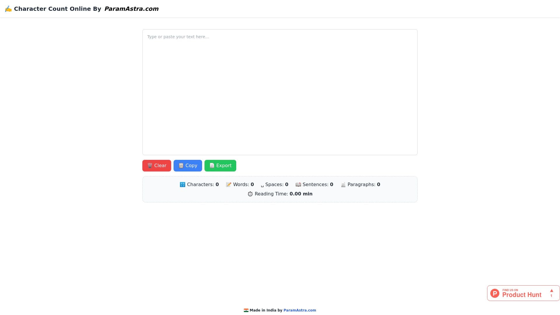 tutorial: a character count tool using bootstrap and... Character Count Tool - Effortlessly count text characters online.