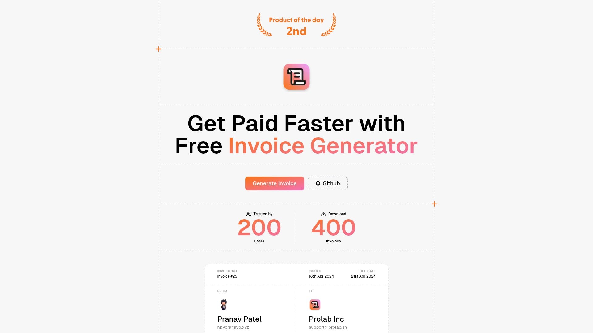 Free Invoice Generator - Free invoice generator offers customizable ...
