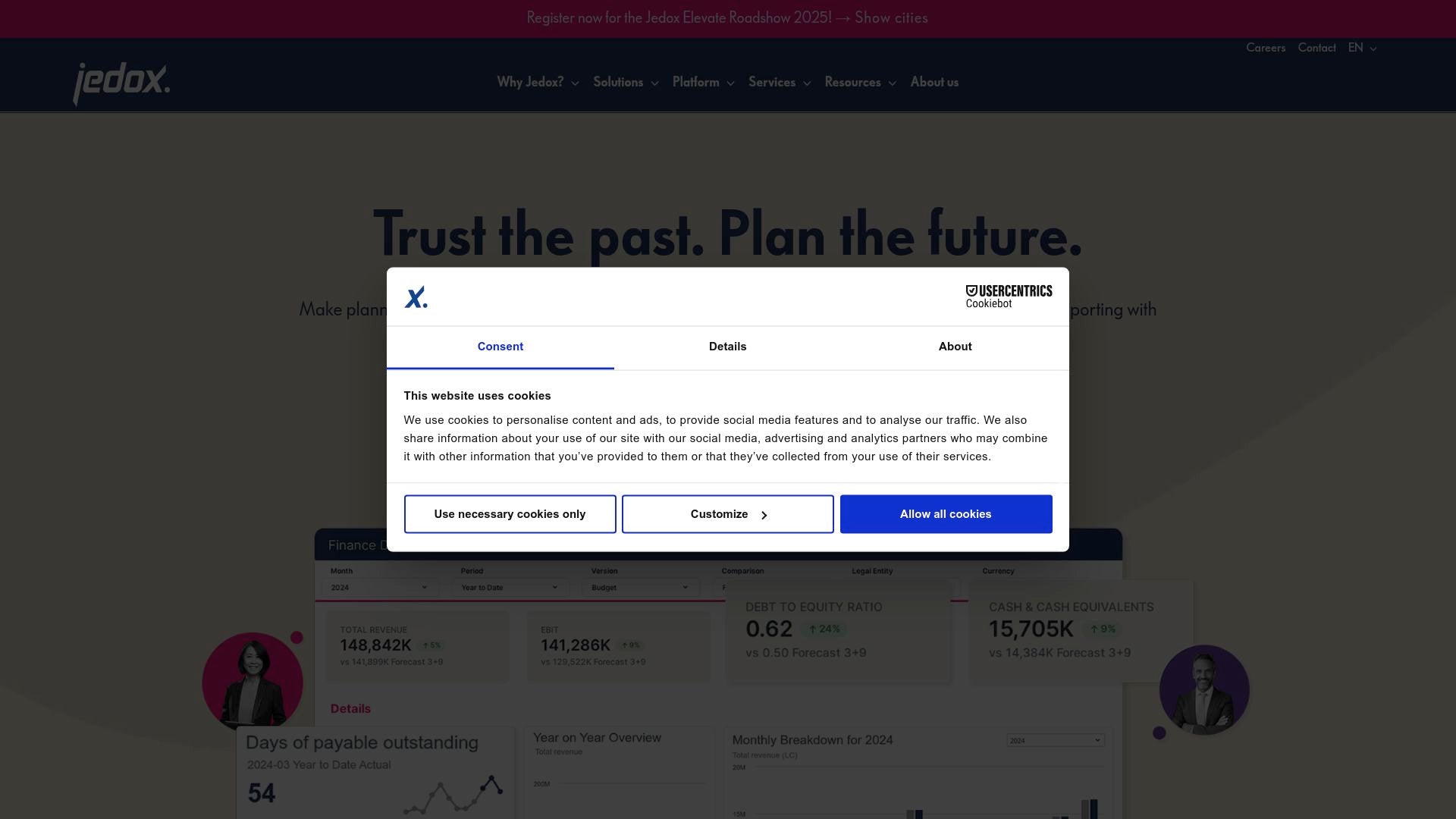 Jedox - Jedox revolutionizes financial planning with AI-driven solutions.